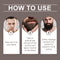 Men's Beard Oil Beard Hair Nourishing Nourishing Repair Frizz Supple Care Essential Oil