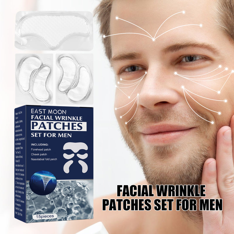 Men's Face Firming Set, Lightening Fine Lines And Smoothing Forehead Firming Lift