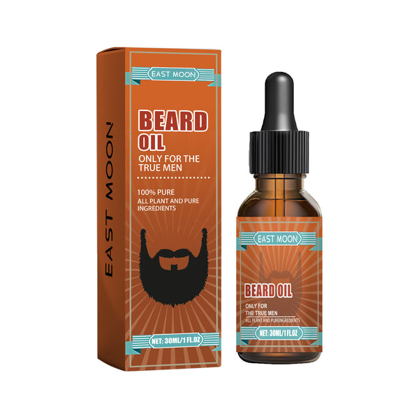 Beard Oil, Men's Beard Care Gloss Smooth Root Care Moisturizing Essence Oil