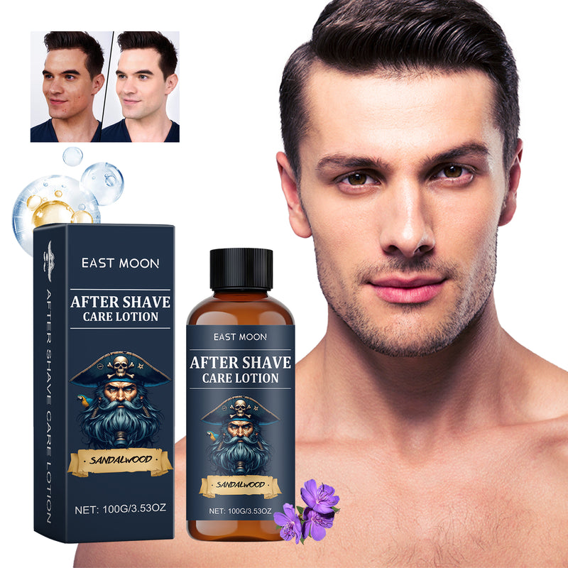 After Shave Cream, Refreshing Men's Face After Shave Moisturizing Moisturizing Gloss Treatment