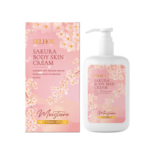 Cherry Blossom Hydrating Body Lotion Hydrating Skin Delicate And Smooth Body Moisturizing Cream