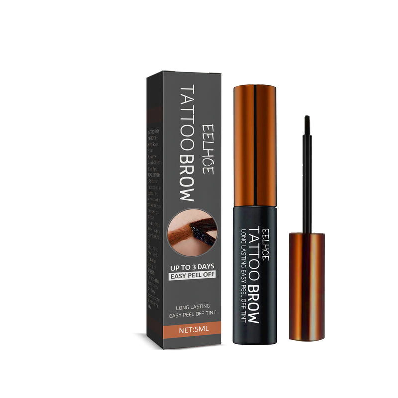 Tear Eyebrow Dye, Waterproof, Sweat Resistant And Not Easy To Create Three-Dimensional Natural Wild Brow Tattoo Body Eyebrow Cream