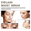 Eyelash Boost Serum, Black Thick Eyelashes Curling Beautiful Slender Long Natural Makeup Not Easy To Stain Mascara