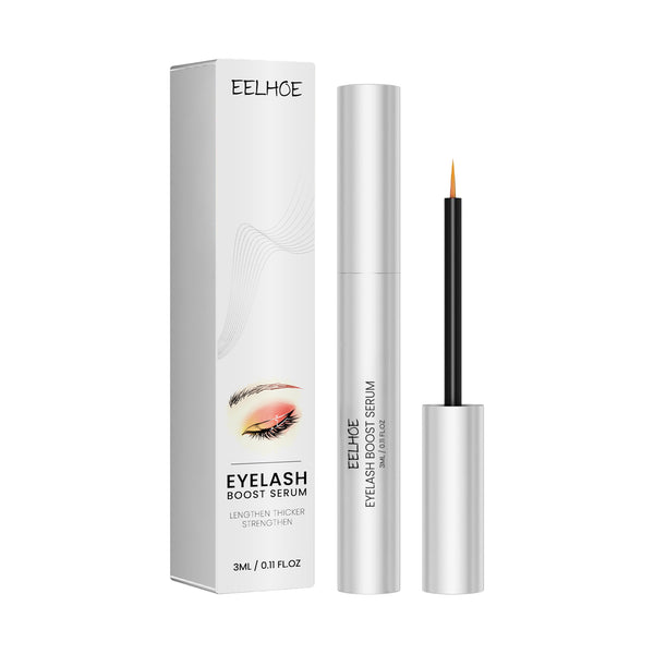 Eyelash Boost Serum, Natural Beauty Slim Long Gentle Thick Black Curl Lasting Without Smudding Mascara