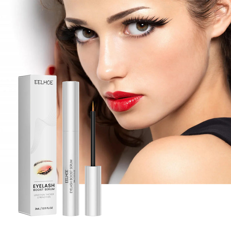 Eyelash Boost Serum, Natural Beauty Slim Long Gentle Thick Black Curl Lasting Without Smudding Mascara