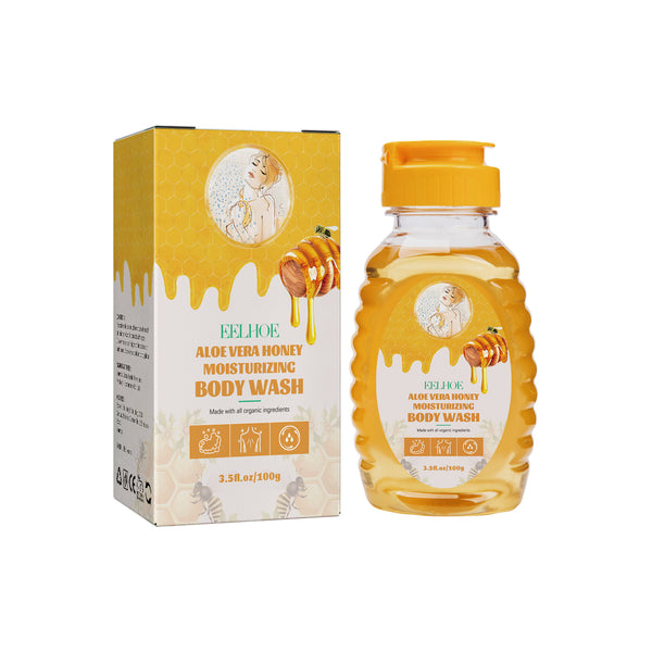 Honey Shower Gel Deep Cleansing Keratin Firming Whitening Body Skin Moisturizing Beauty Shower Gel