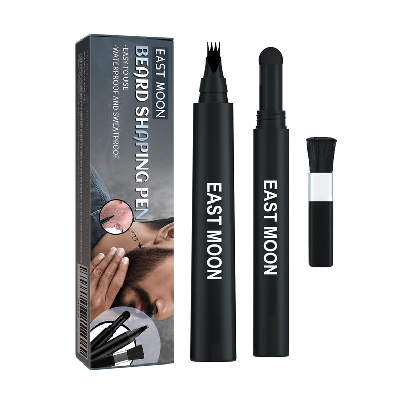 Beard Filler Pen Set, 3-in-1 Brush Beard Filler Men's beard care filler