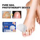 Pure Nail Phototherapy Device, Repair Broken Nails Innail Thickening Brightening Nails Gentle Cleaning Gray Nail Care