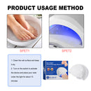 Pure Nail Phototherapy Device, Repair Broken Nails Innail Thickening Brightening Nails Gentle Cleaning Gray Nail Care