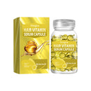 Yellow Hair Essential Oil Care Capsule Repair Scalp Dust, Moisturize And Protect Hair Soft And Shiny