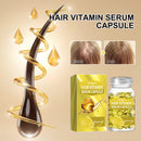 Yellow Hair Essential Oil Care Capsule Repair Scalp Dust, Moisturize And Protect Hair Soft And Shiny