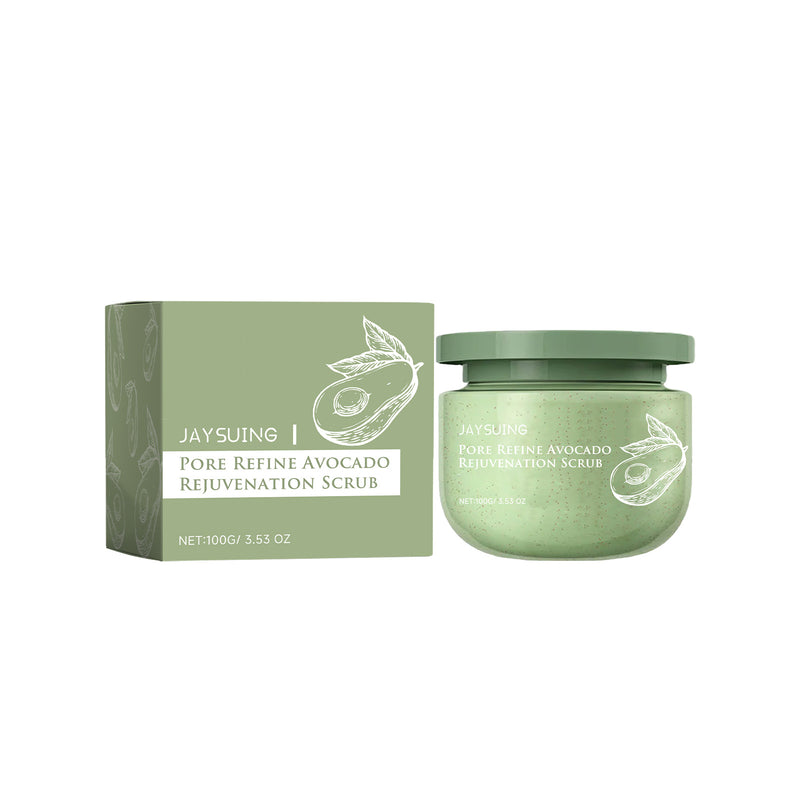 Avocado Ice Cream Scrub, Full Body Clean Exfoliating Dead Skin Soft Body Scrub