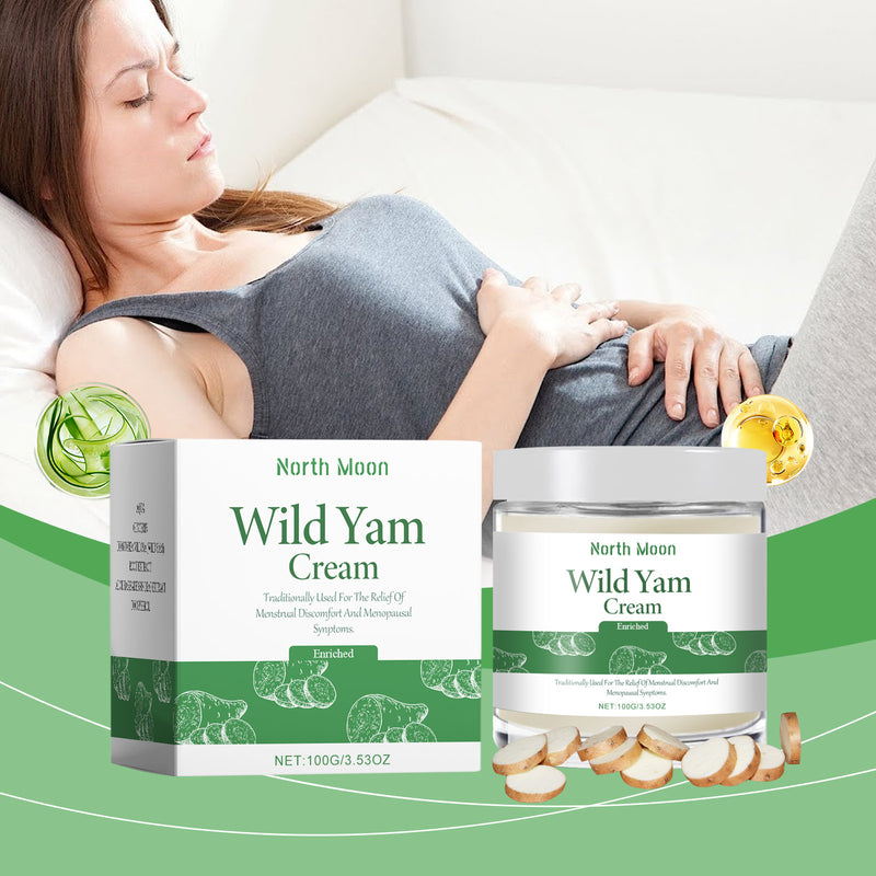 Menstrual Relief Ointment Aloe Vera Moisturizes And Nourishes Menstrual Pain Relief Yam Cream