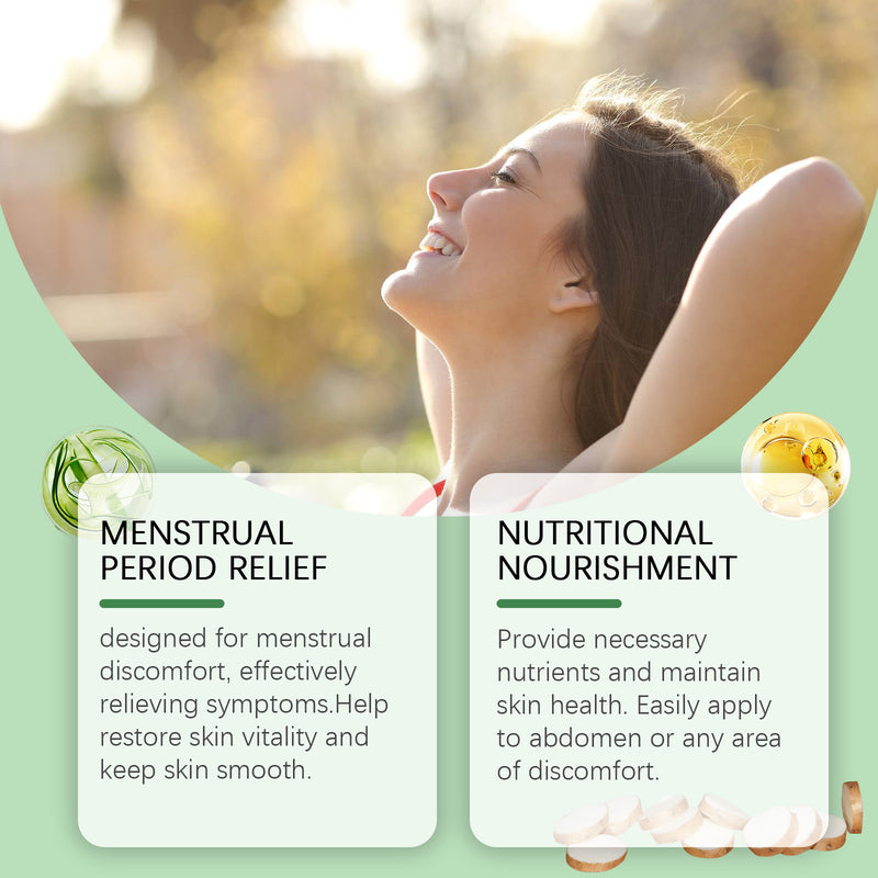 Menstrual Relief Ointment Aloe Vera Moisturizes And Nourishes Menstrual Pain Relief Yam Cream