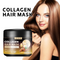 Collagen Hair Mask, Repair Dry And Frizzy Hair Deep Moisturizing And Smoothing Hair Treatment Mask