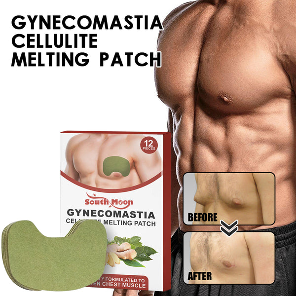 Gynecomastia Cellulite Melting Patch, Firming Skin Anti-sagging Chest Massage Care Chest Patch