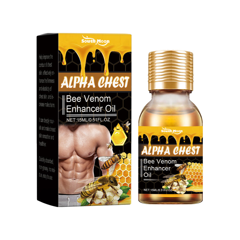 Men's Chest Shaping Oil Lifts Chest Contour Firming Skin Body Shaping Treatment Oil