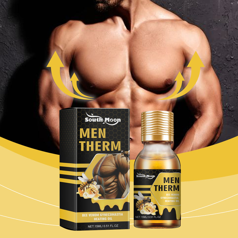 Men's Chest Shape Treatment Liquid Chest Firming Lift Chest Contour Beauty Body Massage