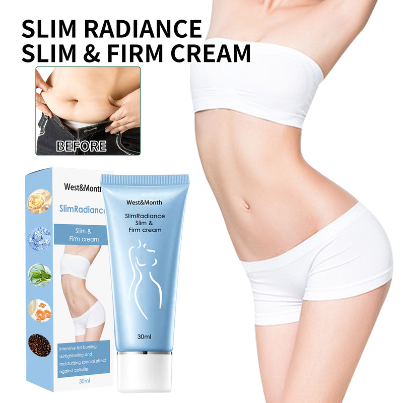 Slim Radiance Slim & Firm Cream, Moisturizing And Firming Anti-Orange Peel Body Sculpting Cream