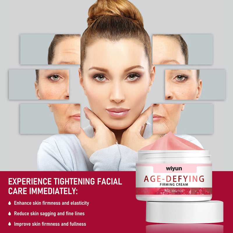 Age Defying Firming Cream, Reduce Wrinkle Skin Slack Firming Bright Smooth Elastic Moisturizing Cream