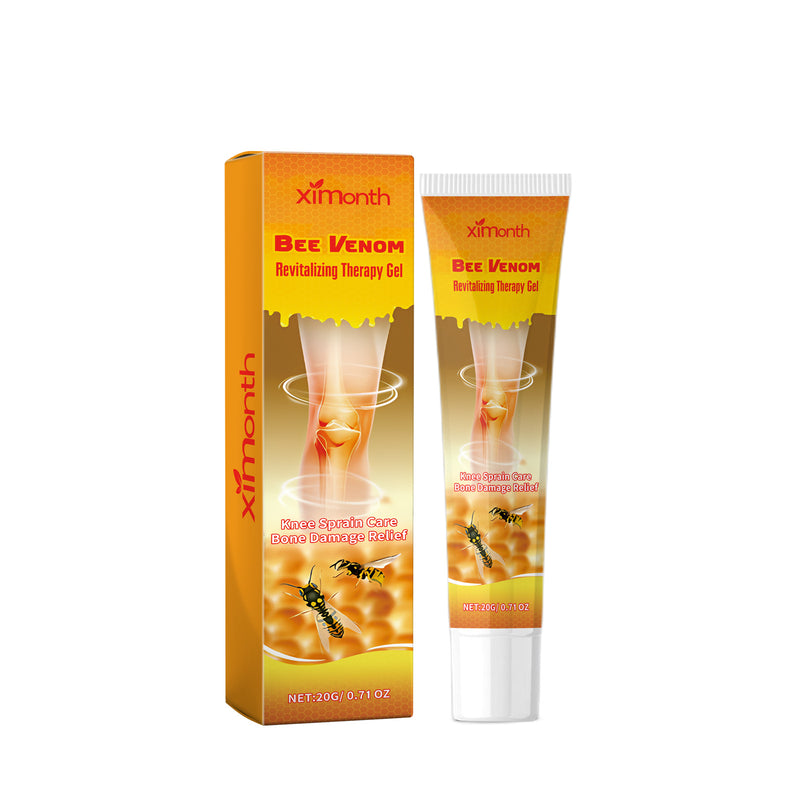 Bee Venom Revitalizing Therapy Gel, Massage Gentle Gel For Knee And Foot Joint Soreness