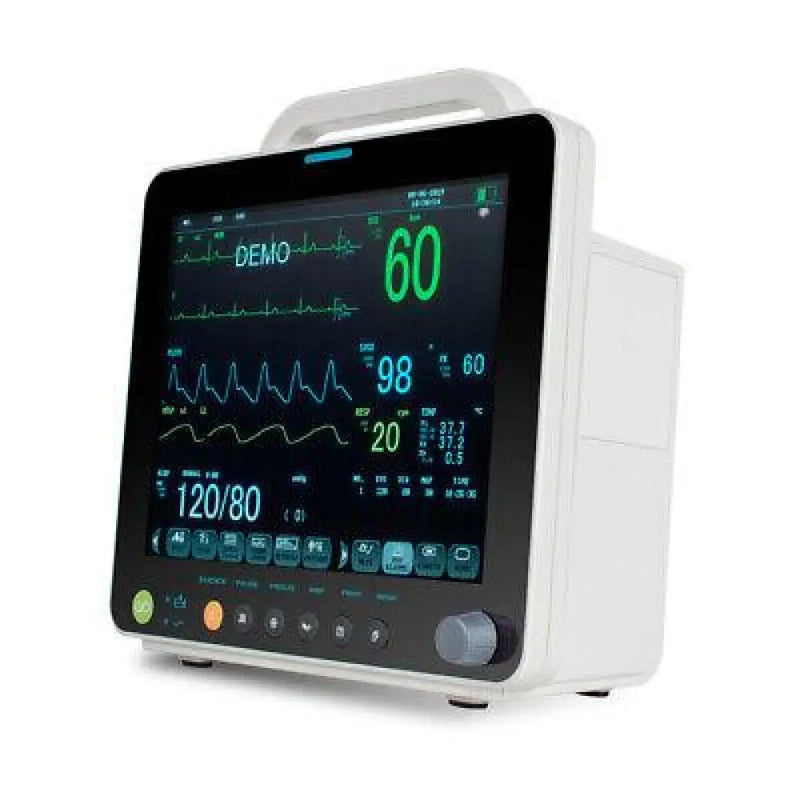 Funwill Stay Connected To Your Vital Signs With Our 12 Inch Portable Patient Monitor - 6 Parameter