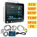 Funwill Stay Connected To Your Vital Signs With Our 12 Inch Portable Patient Monitor - 6 Parameter