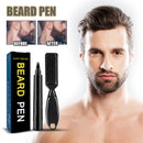 Beard Filler Pen Men's Beard Pen Beard Styling Filler Pen Waterproof Beard Brush