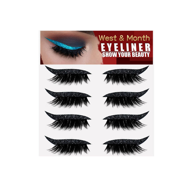 Reusable Eyeliner Stickers, Double Eyelid Stage Makeup Party Nightclub