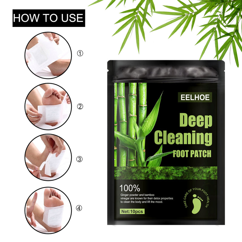 Natural Foot Pads, Relieves Body Stress And Improves Sleep Deep Cleaning Foot Patch