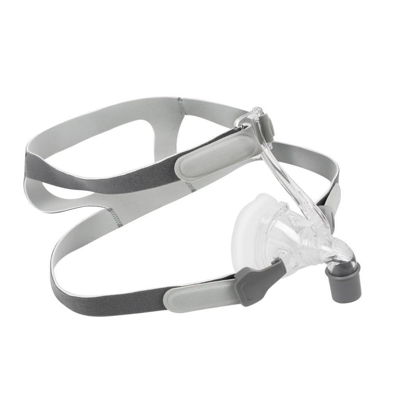 Nasal Mask With Adjustable Headgear Strap Clip For Sleep Apnea Anti Snoring