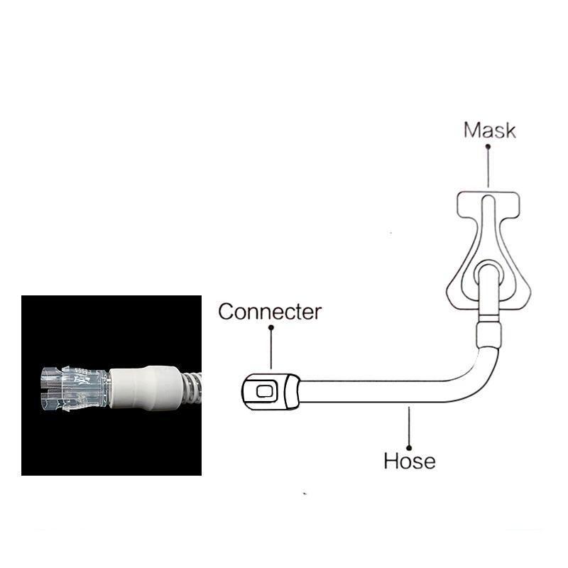 High Quality Hose Connector CPAP Adapter for Air Nasal Masks