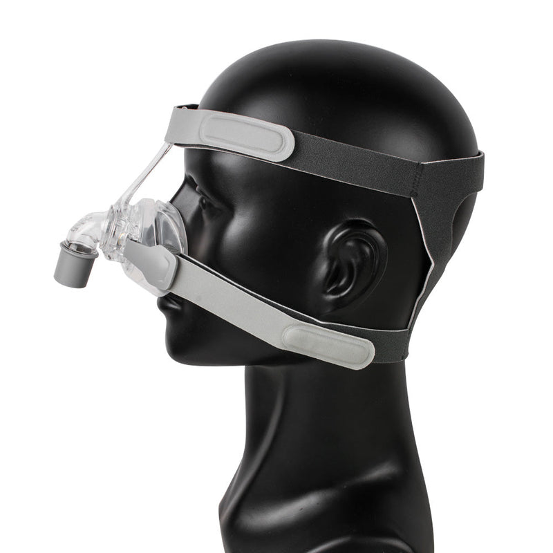 CPAP Nasal Mask For Sleep Apnea Anti Snoring Treatment Solution With Free Adjustable Headgear